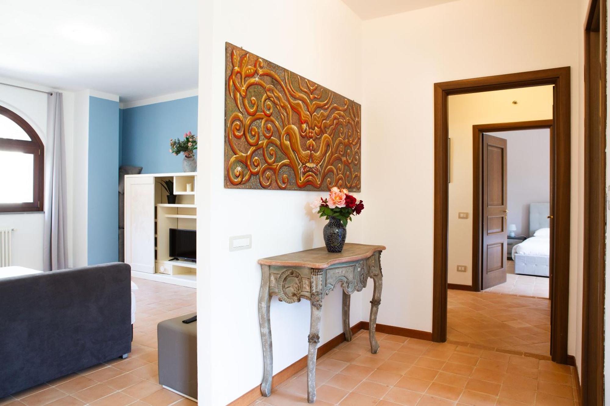 Ht Castello Di Campolongo Aparthotel Valfabbrica Buitenkant foto
